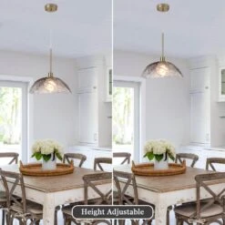 60 -Watt 1-Light Smoke Gray Pendant Light With Glass Shade, Hanging Vintage Ceiling Light Fixture -Lamp Parts smoke gray adsensty pendant lights hd 1 brsg d7005 77 1000