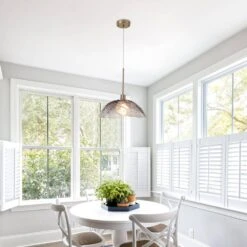 60 -Watt 1-Light Smoke Gray Pendant Light With Glass Shade, Hanging Vintage Ceiling Light Fixture -Lamp Parts smoke gray adsensty pendant lights hd 1 brsg d7005 a0 1000