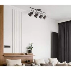 Westinghouse Boswell 3 Ft. 4-Light Oil-Rubbed Bronze With Highlights Track Light Kit -Lamp Parts steel westinghouse track lighting kits 6116800 31 1000