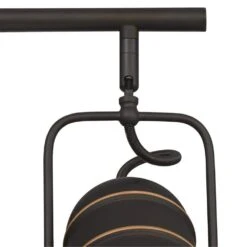 Westinghouse Boswell 3 Ft. 4-Light Oil-Rubbed Bronze With Highlights Track Light Kit -Lamp Parts steel westinghouse track lighting kits 6116800 44 1000