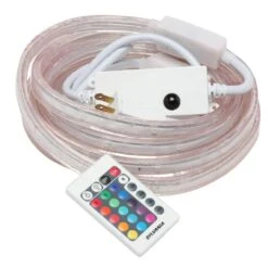 Sylvania Mosaic 13 Ft. Integrated LED Outdoor/Indoor Colors-Changing Flexible Ribbon-Light Starter Kit -Lamp Parts sylvania rope lights 73037 40 1000