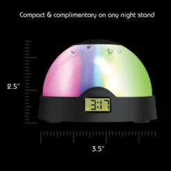 LED ColorClock Projection Night Light -Lamp Parts tzumi night lights 6999hd 44 1000