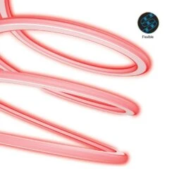 Aura LED 60-Watt Equivalent Smart Integrated LED Outdoor/Indoor 16 Ft. Plug-In Wi-Fi Enabled Color Changing Rope Light -Lamp Parts tzumi rope lights 8862hd 44 1000