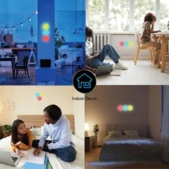 Aura LED Hex Glow Battery Operated (3-Pack) 17 Aura LED Hex Glow Battery Operated (3-Pack) -Lamp Parts tzumi wall light panels 9003hd 76 1000