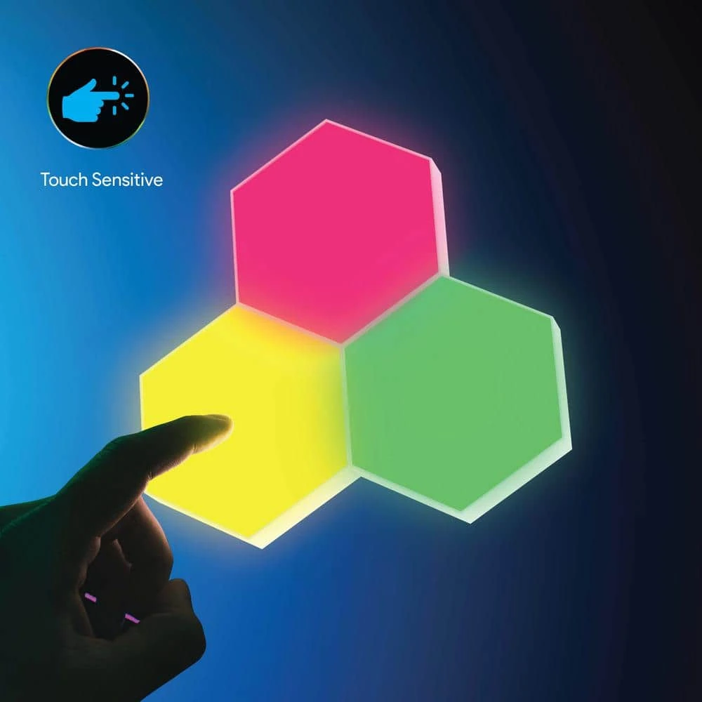 Aura LED Hex Glow Battery Operated (3-Pack) 9 Aura LED Hex Glow Battery Operated (3-Pack) - Image 7