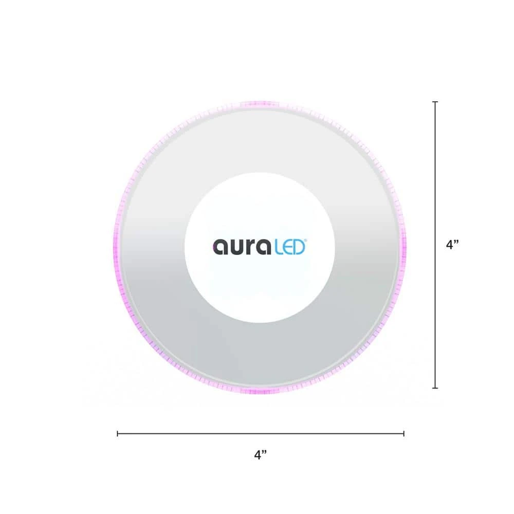 Aura Circular LED Lighted Coasters (4-Pack) 9 Aura Circular LED Lighted Coasters (4-Pack) - Image 7