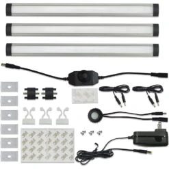 LED Lights Kit With Motion Sensor And Remote Control(Cold, Grey)