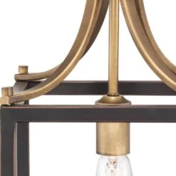 Boswell Quarter 9-1/4 In. 1-Light Vintage Brass Coastal Mini-Pendant With Painted Black Distressed Wood Accents 12 Boswell Quarter 9-1/4 In. 1-Light Vintage Brass Coastal Mini-Pendant With Painted Black Distressed Wood Accents -Lamp Parts vintage brass hampton bay pendant lights 7947hdcvbdi 4f 1000