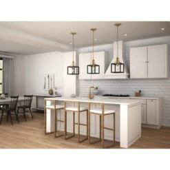 Boswell Quarter 9-1/4 In. 1-Light Vintage Brass Coastal Mini-Pendant With Painted Black Distressed Wood Accents 11 Boswell Quarter 9-1/4 In. 1-Light Vintage Brass Coastal Mini-Pendant With Painted Black Distressed Wood Accents -Lamp Parts vintage brass hampton bay pendant lights 7947hdcvbdi c3 1000