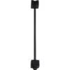 12 In. Black Extension Wand For VL 120-Volt 1-Circuit/1-Neutral Or 2-Circuit/1-Neutral Track Systems/Track Heads