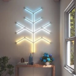 Lines 60 Degrees Expansion Pack - Multicolor Light Bars (3 Light Bars) Smarter Kit Required -Lamp Parts wall light panels nl59 e 0001lw 3pk 31 1000