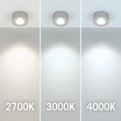 PureVue Mini Dimmable Under Cabinet LED Puck Light 2700K -Lamp Parts warm white armacost lighting puck lights 212110 76 1000