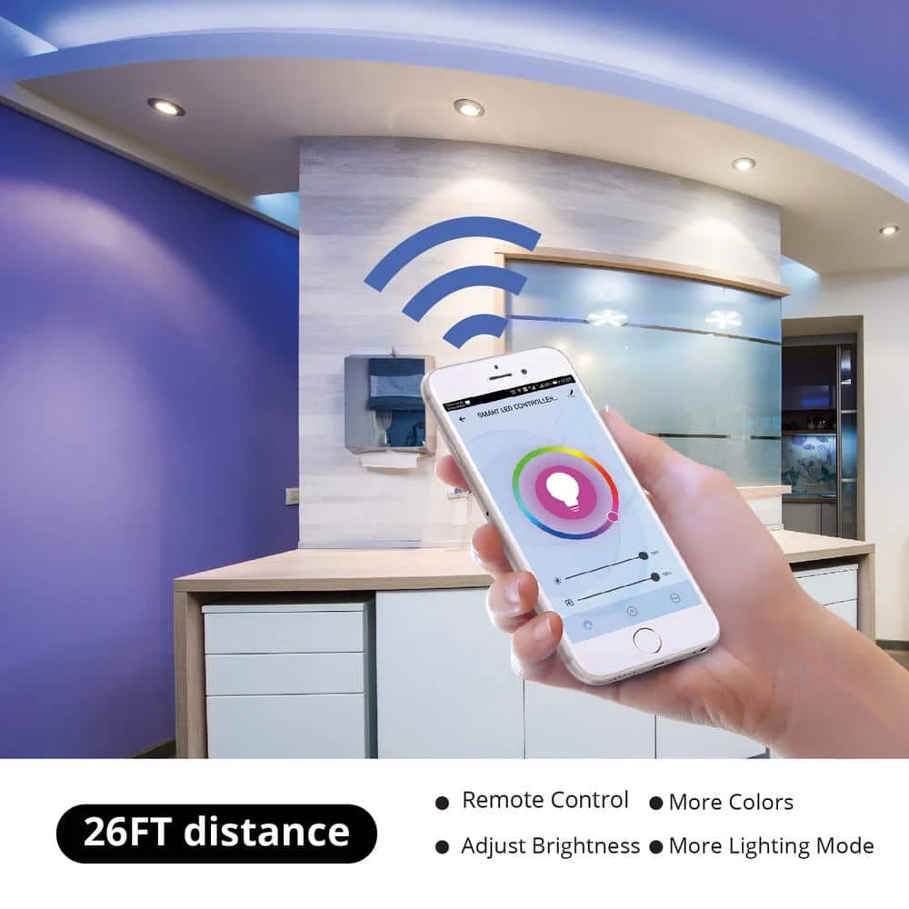 LED Multi-Color Strips Light, RGB Strips Light, Wi-Fi (1x5M) (Pack Of 2) 7 LED Multi-Color Strips Light, RGB Strips Light, Wi-Fi (1x5M) (Pack Of 2) - Image 5