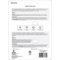 Anella Sconce Automatic LED Night Light (2-Pack) 13 Anella Sconce Automatic LED Night Light (2-Pack) -Lamp Parts westek night lights nl anla n2t 66 1000