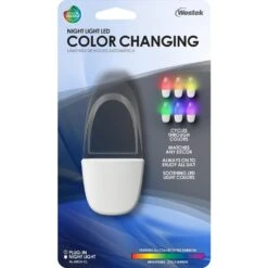 Arch Color Changing LED Night Light -Lamp Parts westek night lights nl arch cl 44 1000