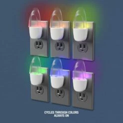 Arch Color Changing LED Night Light -Lamp Parts westek night lights nl arch cl e1 1000