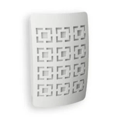 White Geosquare Decoplug LED Night Light
