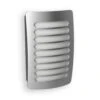 Satin Nickel Louver Decoplug LED Night Light -Lamp Parts westek night lights nl dplv n 64 1000