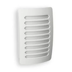 White Louver Decoplug LED Night Light