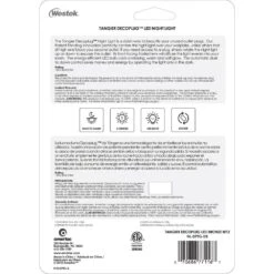 Aged Bronze Tangier Decoplug LED Night Light 16 Aged Bronze Tangier Decoplug LED Night Light -Lamp Parts westek night lights nl dptg db fa 1000