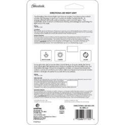 Directional LED Night Light (2-Pack) -Lamp Parts westek night lights nl drcl 2 fa 1000