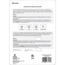 Forever Glo Panel LED Night Light (2-Pack) -Lamp Parts westek night lights nl glow 2 76 1000