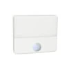 White Senti Motion Activated LED Night Light -Lamp Parts westek night lights nl snti 64 1000