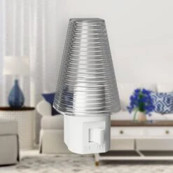 Manual Switch LED Night Light With Clear Lens (2-Pack) -Lamp Parts westek night lights nl tipi c2 c3 1000