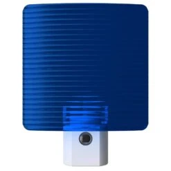 Blue Wave Translucent Screen Automatic LED Night Light -Lamp Parts westek night lights nl wave bl 1f 1000