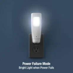 Power Failure Automatic LED Night Light -Lamp Parts westek night lights nlpwfl e1 1000