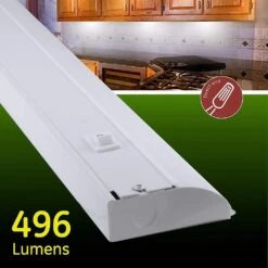 Premium Direct Wire 12 In. LED White Under Cabinet Light 15 Premium Direct Wire 12 In. LED White Under Cabinet Light -Lamp Parts white 1 pack enbrighten under cabinet bar lights 26763 1f 1000