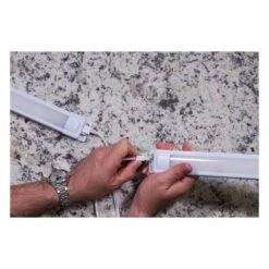 Premium Plug-In 18 In. LED White Under Cabinet Light, Linkable -Lamp Parts white 1 pack enbrighten under cabinet bar lights 38846 t1 66 1000