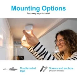 Battery-Operated 18 In. LED White Under Cabinet Light Bar -Lamp Parts white 1 pack ge under cabinet bar lights 41214 t1 4f 1000