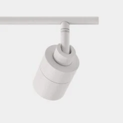 Shura White 5-Light Track Light With Rotatable Heads, Integrated LED Bulbs, 4 Ft. Track Lighting Kit, 3500K, 2275 Lumens -Lamp Parts white 3500k vidalite track lighting kits ce1060216 fa 1000