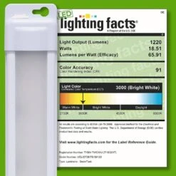 Premium Plug-In 36 In. LED White Under Cabinet Light (4-Pack) -Lamp Parts white 4 pack ge under cabinet bar lights 60453 44 1000