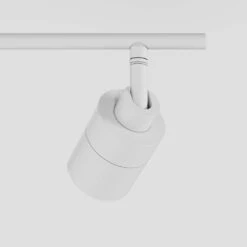 Shura White 4-Light Track Light With Rotatable Heads, Integrated LED Bulbs, 4 Ft. Track Lighting Kit, 5000K, 1820 Lumens -Lamp Parts white 5000k vidalite track lighting kits ce1060226 44 1000