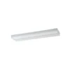 33 In. White LED Under Cabinet Wide Lighting Fixture