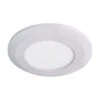Wafer Thin LED Puck Light Soft White Gloss White Finish -Lamp Parts white armacost lighting puck lights 214411 64 1000