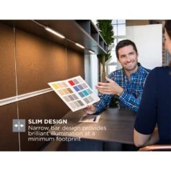 Black & Decker 12 In. Bars Kit, Natural Daylight 3-Bar -Lamp Parts white black decker under cabinet bar lights leduc12 3dk fa 1000