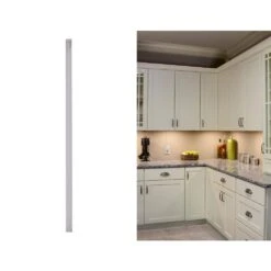 Black & Decker 24 In. LED Warm White 2700K, Dimmable, 1-Bar Under Cabinet Lights Kit With Hands-Free On/Off (Tool-Free Plug-in Install) -Lamp Parts white black decker under cabinet bar lights leduc24 1wk 76 1000