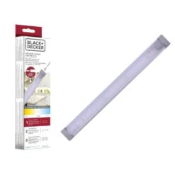 Black & Decker Push Wire 9 In. Light Bar, Cool White