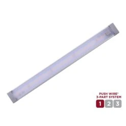 Black & Decker Push Wire 9 In. Light Bar, Warm White