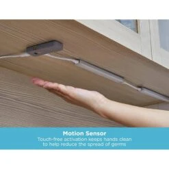 Black & Decker 9 In. LED 4-Bar Tool-Free Under Cabinet Lighting Kit, Adjustable White Light -Lamp Parts white black decker under cabinet bar lights leduc9 4cct 44 1000