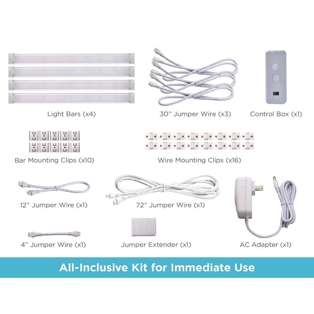 Black & Decker 9 In. Works With Alexa Smart LED Under Cabinet Lighting Kit, Adjustable LEDs, 4-Bars A Certified For Humans Device 9 Black & Decker 9 In. Works With Alexa Smart LED Under Cabinet Lighting Kit, Adjustable LEDs, 4-Bars A Certified For Humans Device - Image 7