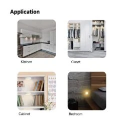 Plug In 2-Light White Rechargeable Integrated LED Under Cabinet Puck Light -Lamp Parts white commercial electric puck lights 23212kit wh 44 1000