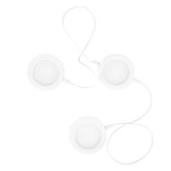 Plug-in And Direct Wire 3PK 4 In. 220 Lumens RGBW Ultra Slim Integrated LED Under Cabinet Puck Light -Lamp Parts white commercial electric puck lights cab301u1 4wdc24v ir5 g2 a0 1000