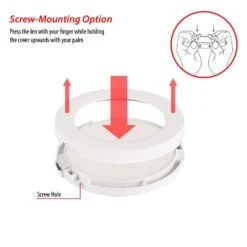 Plug-in And Direct Wire 3PK 4 In. 220 Lumens RGBW Ultra Slim Integrated LED Under Cabinet Puck Light -Lamp Parts white commercial electric puck lights cab301u1 4wdc24v ir5 g2 c3 1000