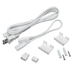 24 In. LED Under Cabinet Light Bar Plug-in Linkable 700 Lumens Adjustable Color Options 2700K 3000K 4000K -Lamp Parts white commercial electric under cabinet bar lights 54194201 76 1000