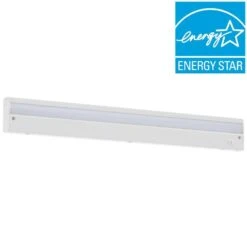 Direct Wire 24 In. LED White Under Cabinet Light -Lamp Parts white commercial electric under cabinet bar lights 57004a wh 1d 1000
