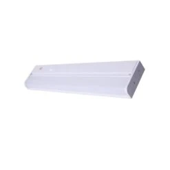 18 In. Hardwired White Integrated LED 5 CCT Linkable Under Cabinet Light